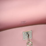 Hermès Kelly Pochette Rose Sakura Swift Phw