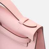 Hermès Kelly Pochette Rose Sakura Swift Phw