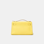 Hermès Kelly Pochette Lime Swift PHW