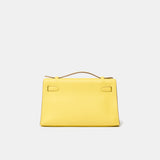 Hermès Kelly Pochette Lime Swift PHW
