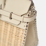 Hermès Birkin 25 Sellier Picnic Nata Swift PHW