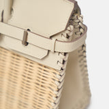 Hermès Birkin 25 Sellier Picnic Nata Swift PHW