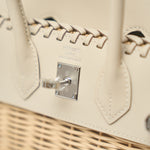 Hermès Birkin 25 Sellier Picnic Nata Swift PHW