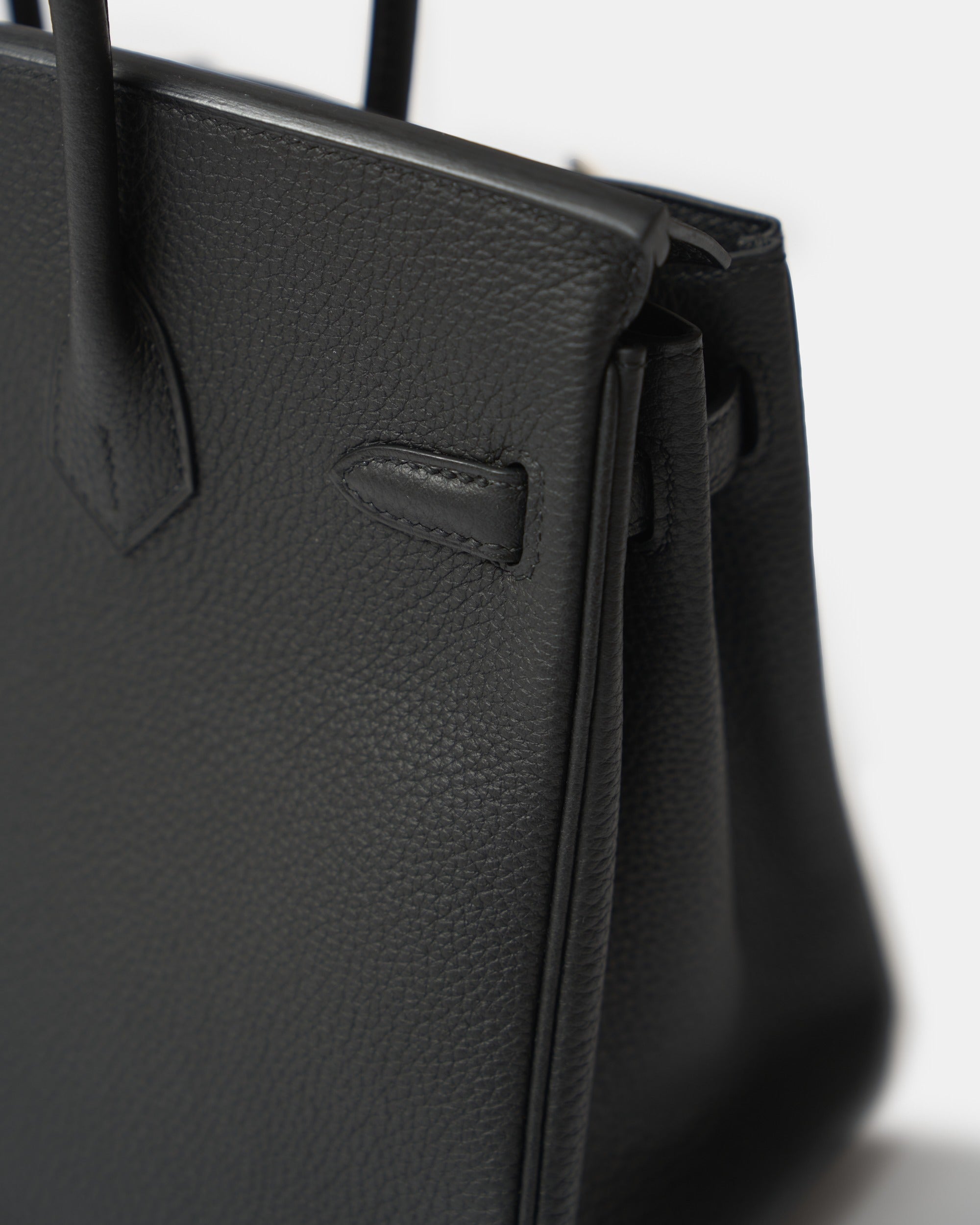 Hermes Birkin 25 Black Togo GHW
