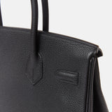 Hermès Birkin 30 Black Togo GHW