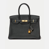 Hermès Birkin 30 Black Togo GHW