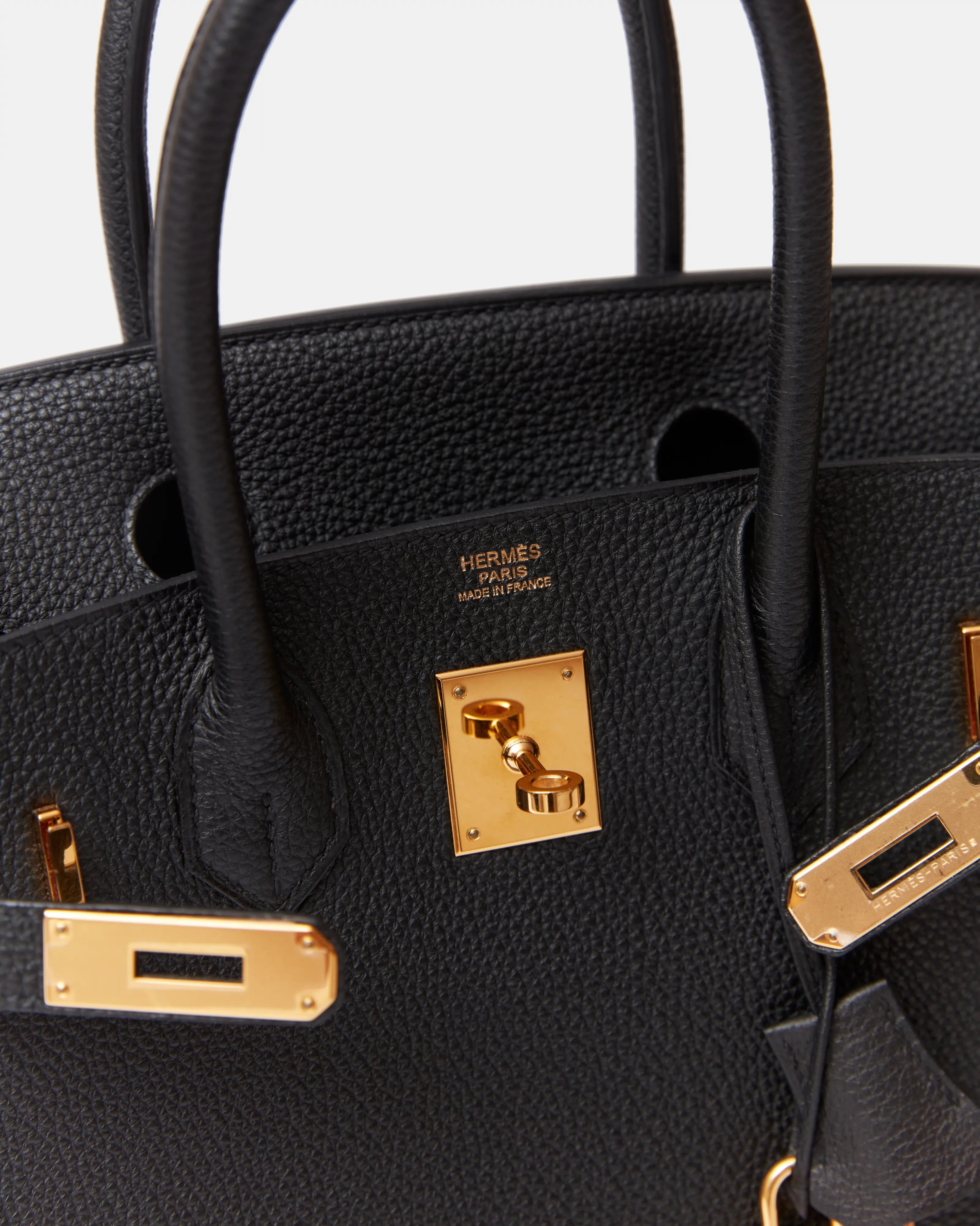Hermès Birkin 30 Black Togo GHW