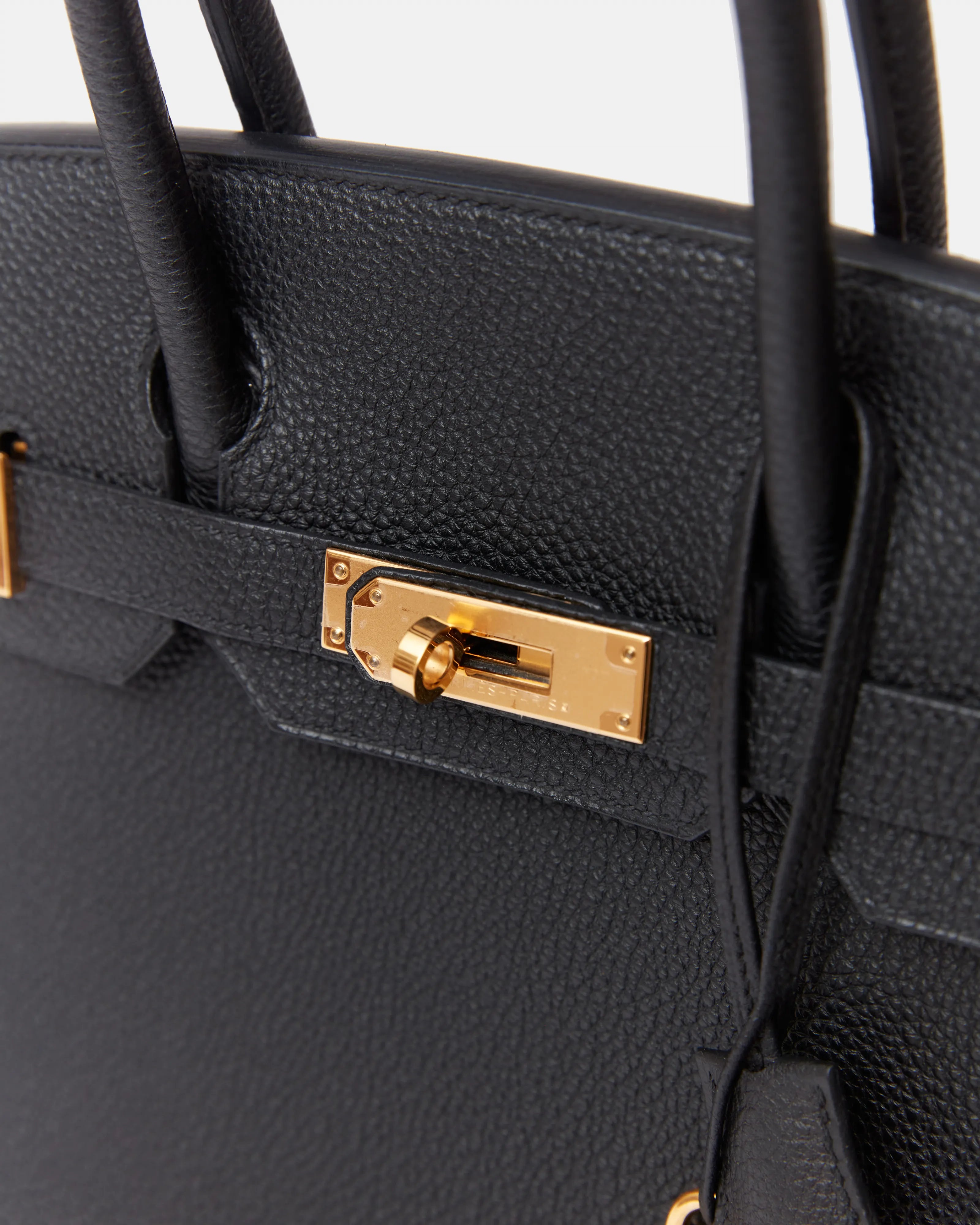 Hermès Birkin 30 Black Togo GHW