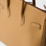 Hermès Birkin 25 Biscuit Togo PHW