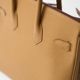 Hermès Birkin 25 Biscuit Togo PHW