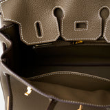 Hermès Birkin 25 Etoupe Togo GHW