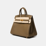 Hermès Birkin 25 Etoupe Togo GHW