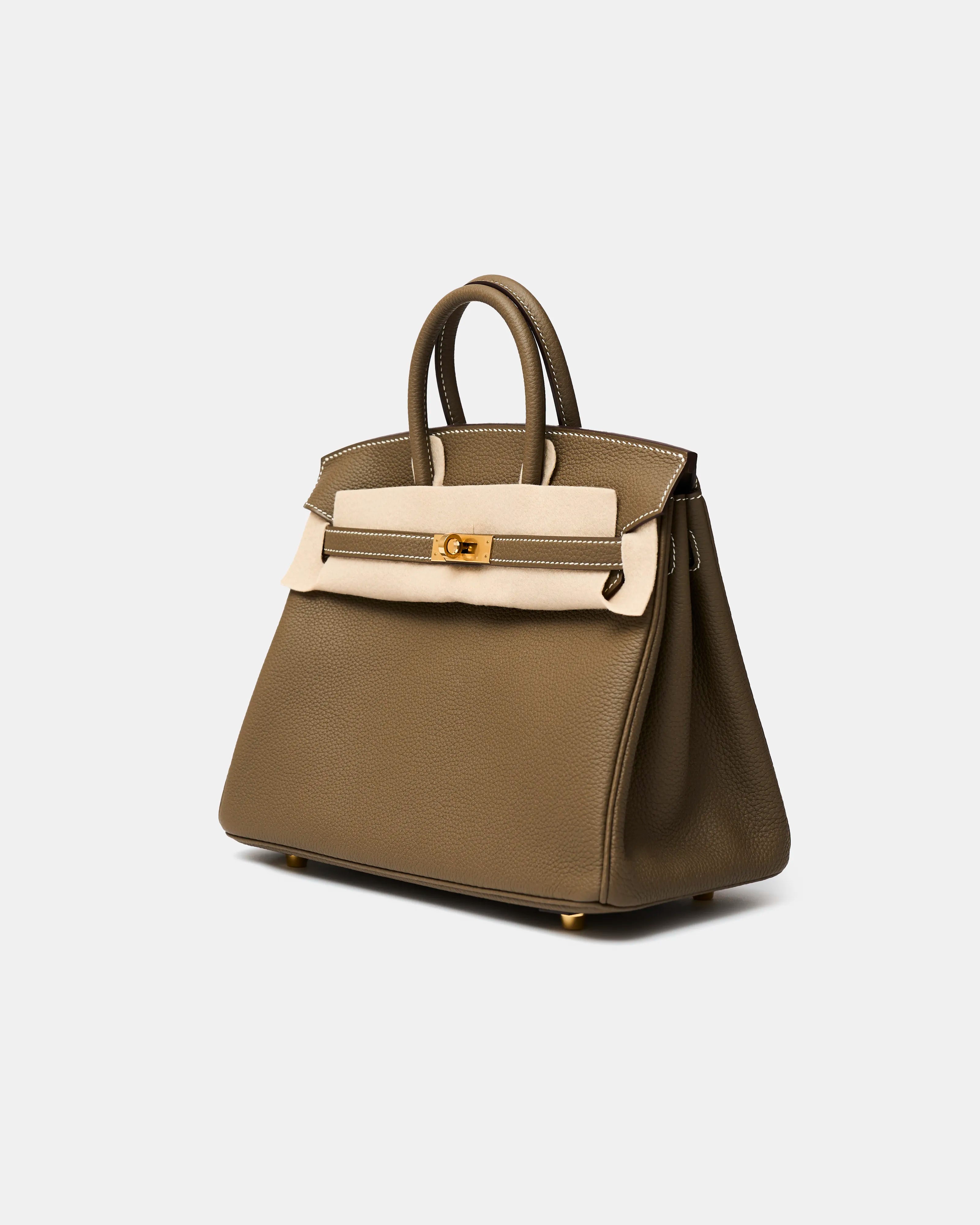 Hermès Birkin 25 Etoupe Togo GHW