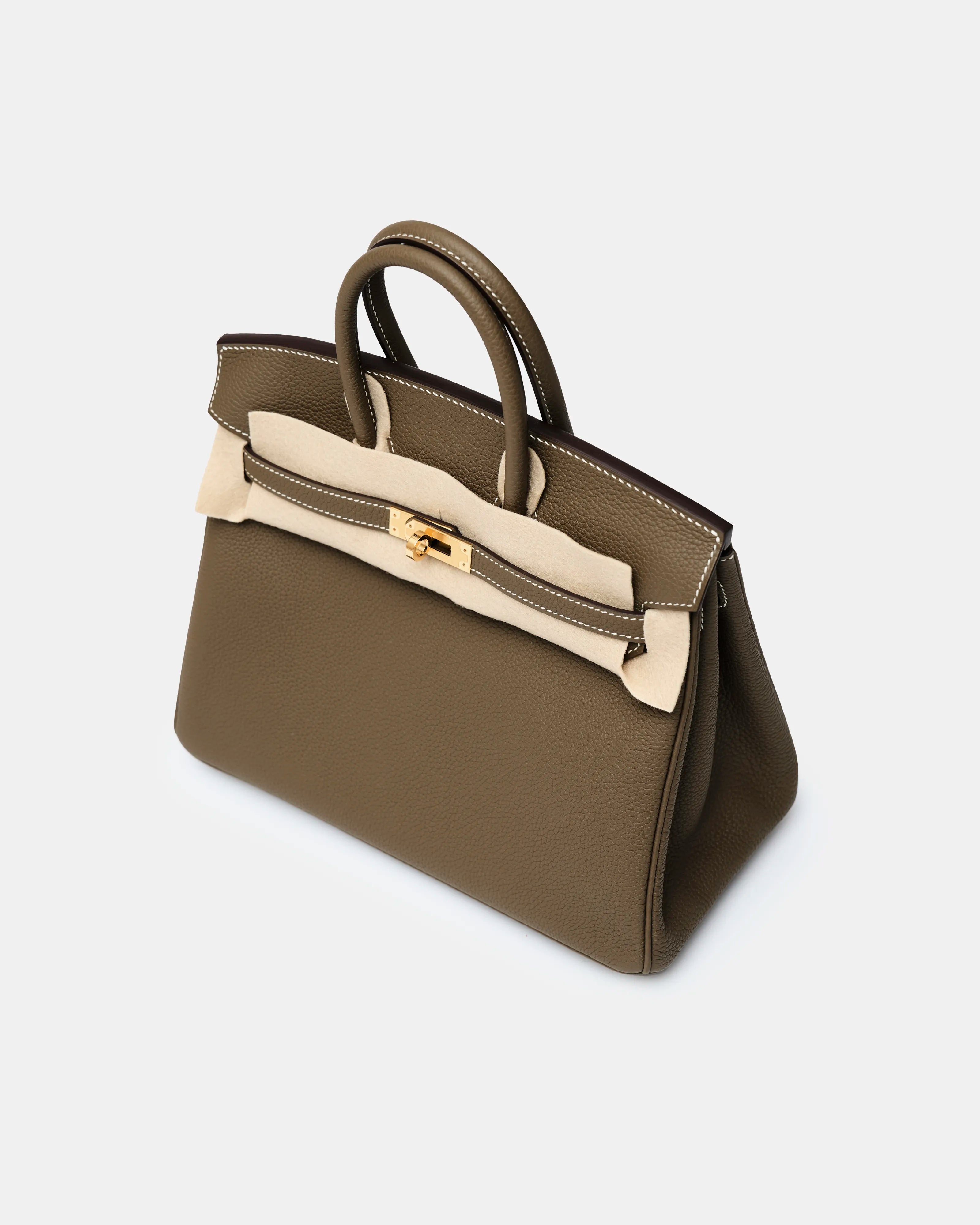 Hermès Birkin 25 Etoupe Togo GHW