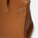 Hermès Birkin 25 Togo Gold Barenia GHW