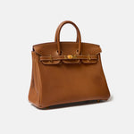 Hermès Birkin 25 Togo Gold Barenia GHW