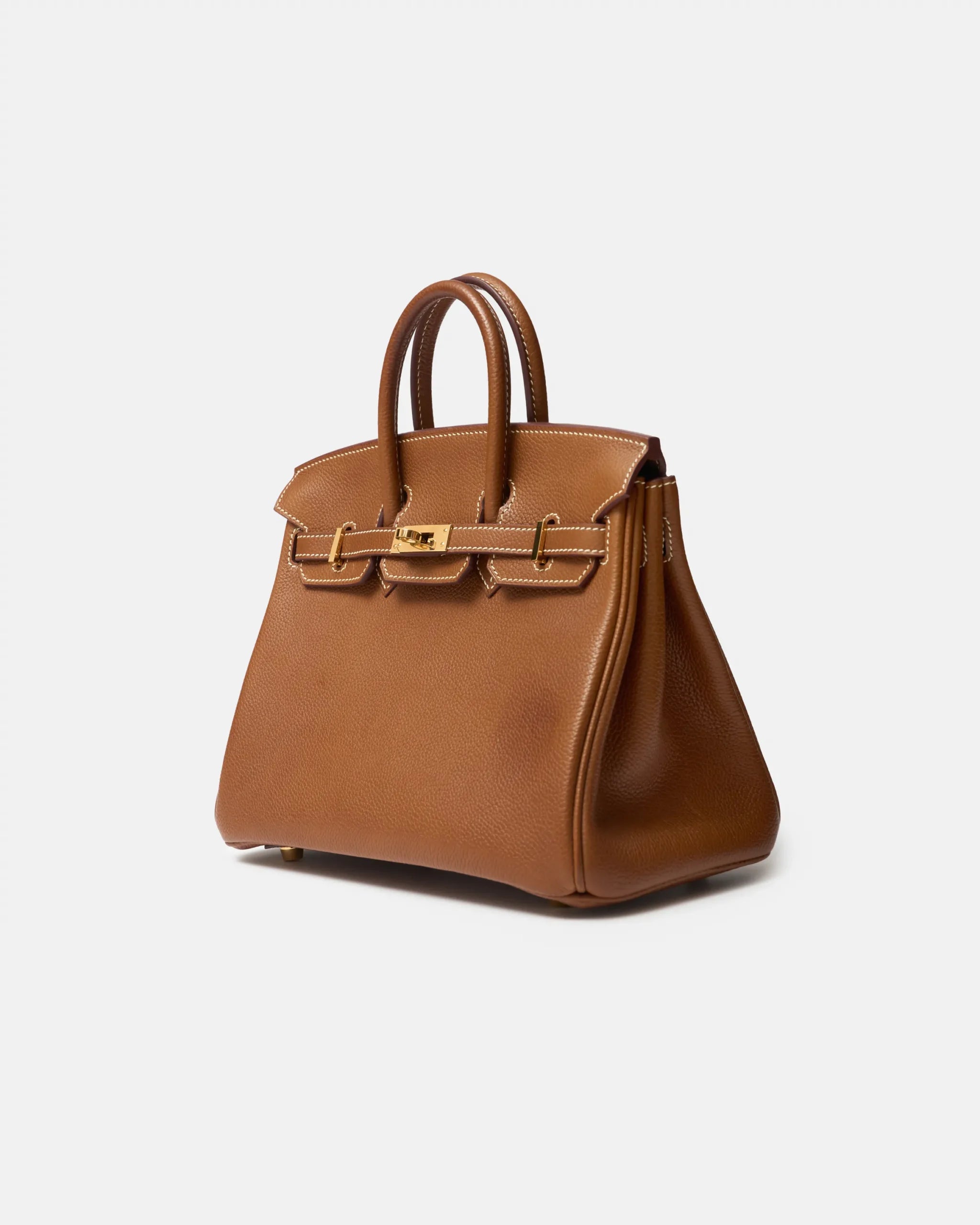 Hermès Birkin 25 Togo Gold Barenia GHW
