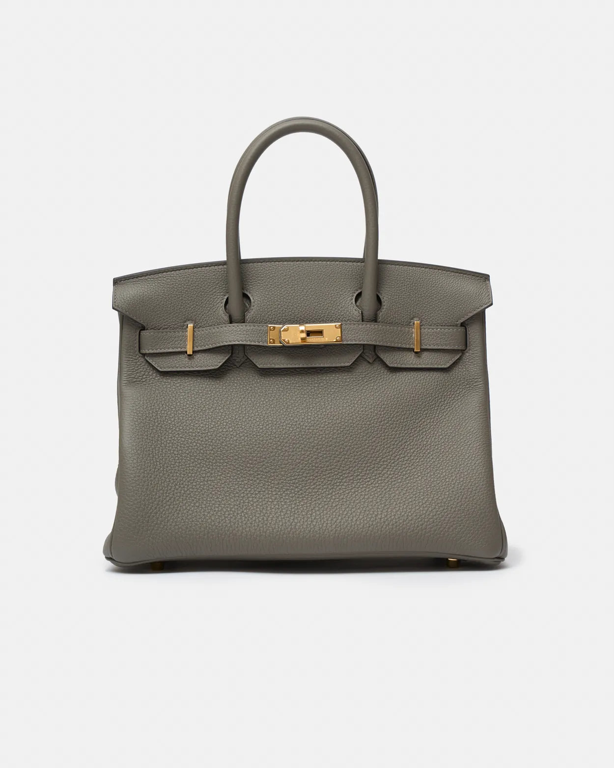Hermès Birkin 30 Gris Meyer Togo GHW