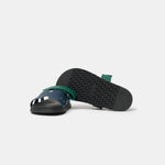 Hermès Chypre Bleu Celeste/Vert Oyat Epsom Sandals