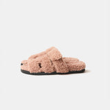 Hermès Chypre Bois De Santal Peau Lainee Sandals