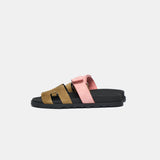 Hermès Chypre Toundra Rose Du Desert Suede Sandals