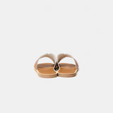 Hermès Izmir Naturel/Blanc Sandals