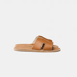 Hermès Izmir Naturel/Blanc Sandals