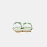 Hermès Oran Vert Jade Epsom Sandals