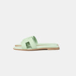 Hermès Oran Vert Jade Epsom Sandals