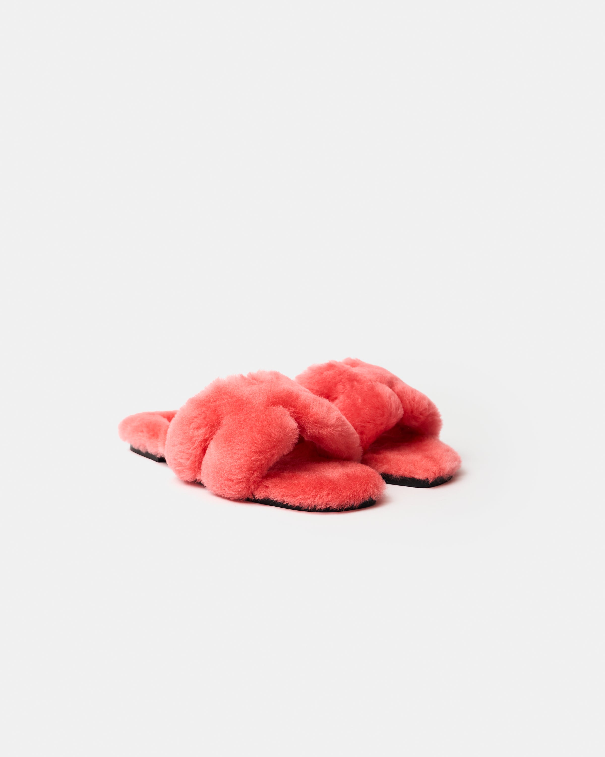 Hermès Oran Peau Lainee Rose Du Desert Sandals