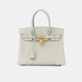 Hermès Birkin 25 Gris Pale Togo GHW