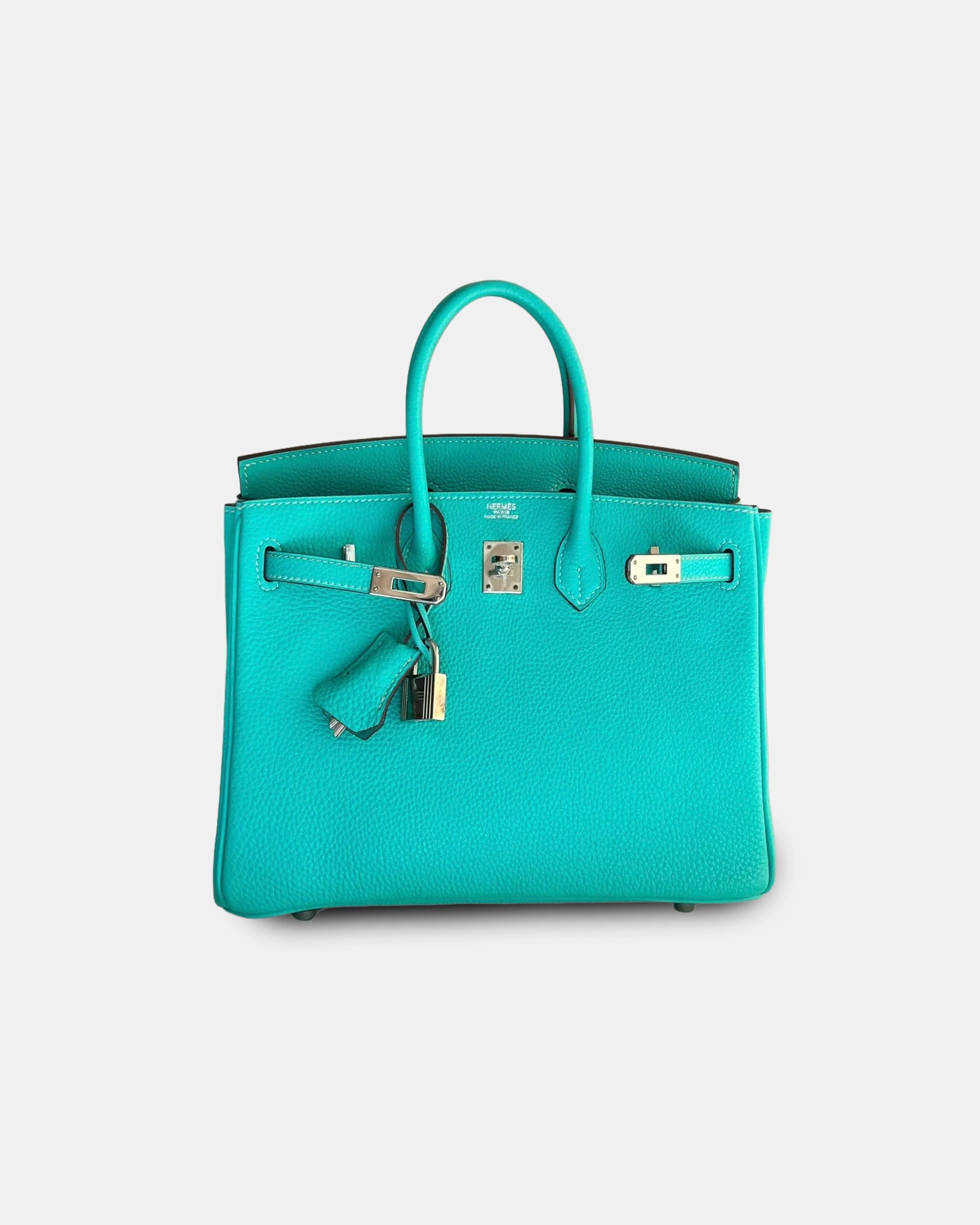 Hermès Birkin 25 Lagoon Togo PHW