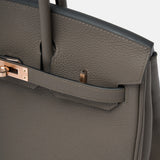 Hermès Birkin 25 Etain Togo RGHW