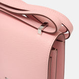 Hermès Mini Constance 18 Rose Sakura Chevre Mysore PHW