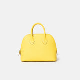 Hermès Mini Bolide Jaune Citron Chevre Mysore PHW