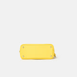 Hermès Mini Bolide Jaune Citron Chevre Mysore PHW