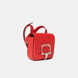 Hermès Mini Della Cavalleria Rouge de Coeur Epsom PHW