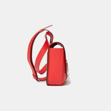 Hermès Mini Della Cavalleria Rouge de Coeur Epsom PHW