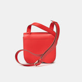 Hermès Mini Della Cavalleria Rouge de Coeur Epsom PHW