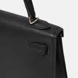 Hermès Mini Kelly 20 Black Epsom PHW