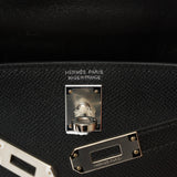 Hermès Mini Kelly 20 Black Epsom PHW