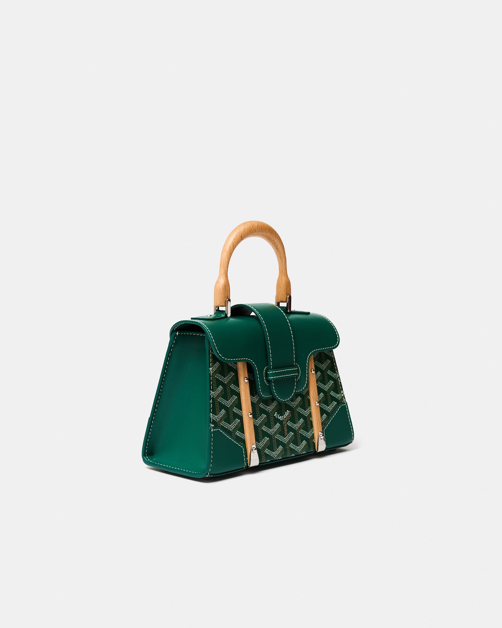 Goyard Saïgon Structure Mini Green Bag