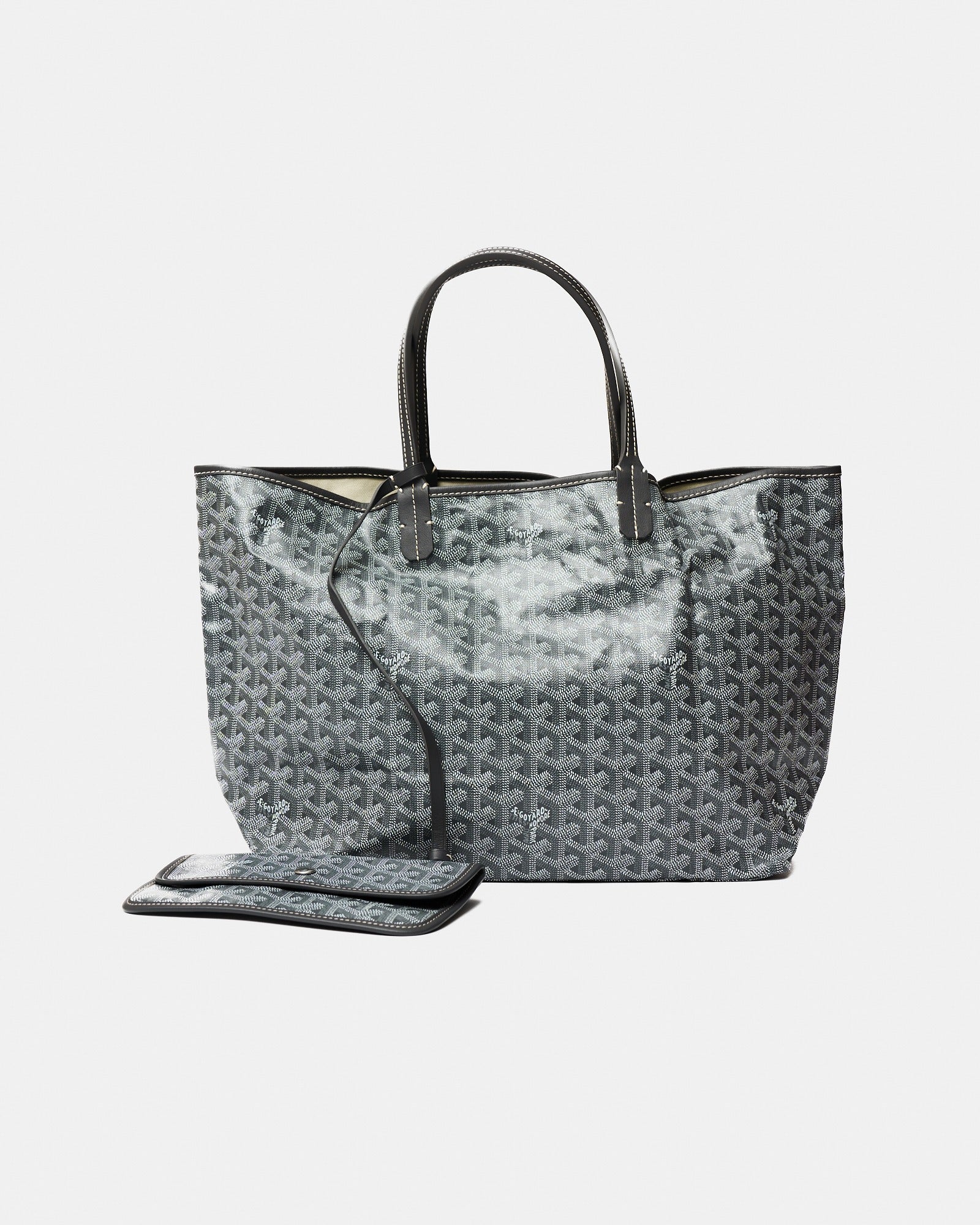 Goyard Saint Louis PM Gray Tote Bag