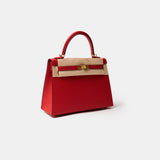 Hermès Kelly 25 Rouge de Coeur Epsom GHW