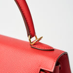 Hermès Kelly 25 Rouge de Coeur Epsom GHW