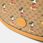 Gucci x Disney Shoulder BagMini GG Supreme Mickey Mouse Small Beige