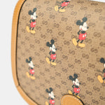 Gucci x Disney Shoulder BagMini GG Supreme Mickey Mouse Small Beige
