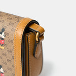 Gucci x Disney Shoulder BagMini GG Supreme Mickey Mouse Small Beige