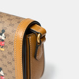 Gucci x Disney Shoulder BagMini GG Supreme Mickey Mouse Small Beige