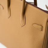 Hermès Birkin 25 Biscuit Togo PHW
